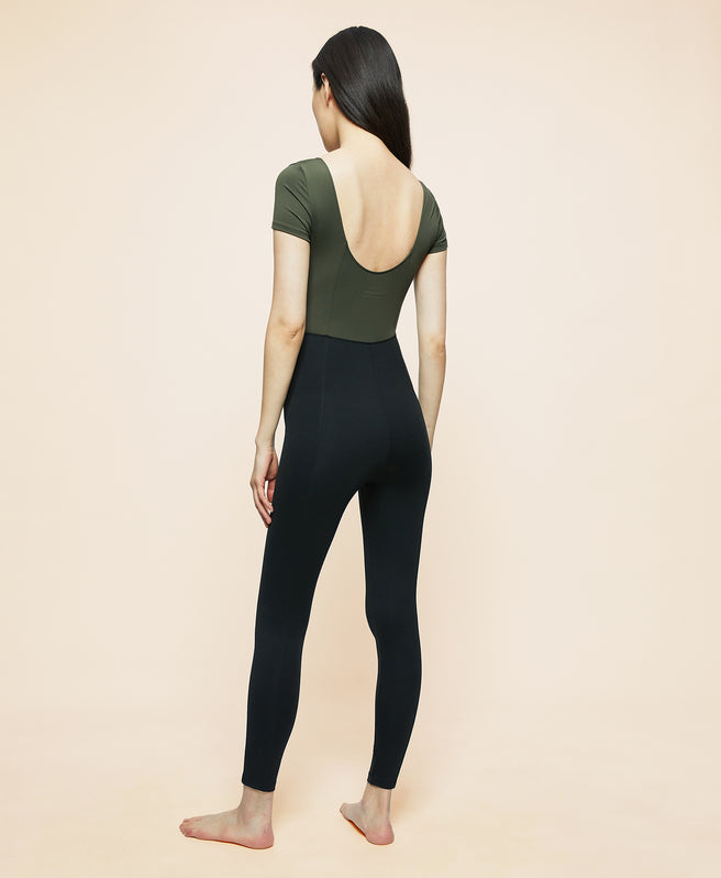 Oriane Bodysuit - Olive / Black